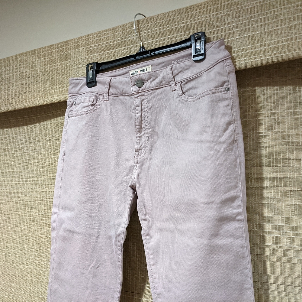 Warp + Weft skinny crop jeans